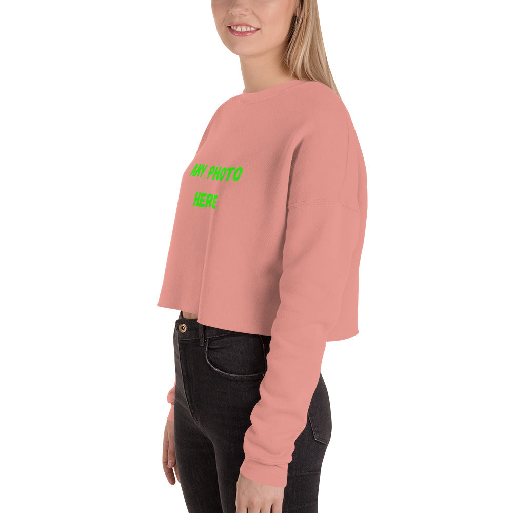 Crop Sweatshirt Upload your design