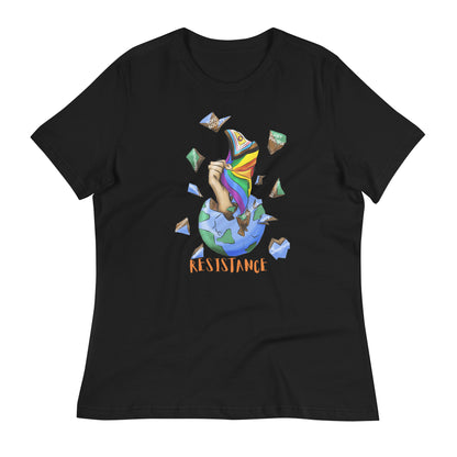 Relaxed T-Shirt Resistance Planet Pride Intersex-Inclusive