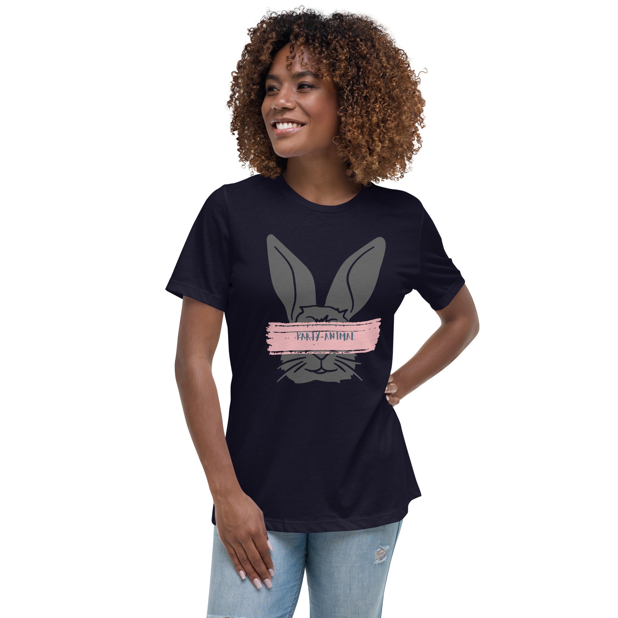 Camiseta Relaxada Coelho