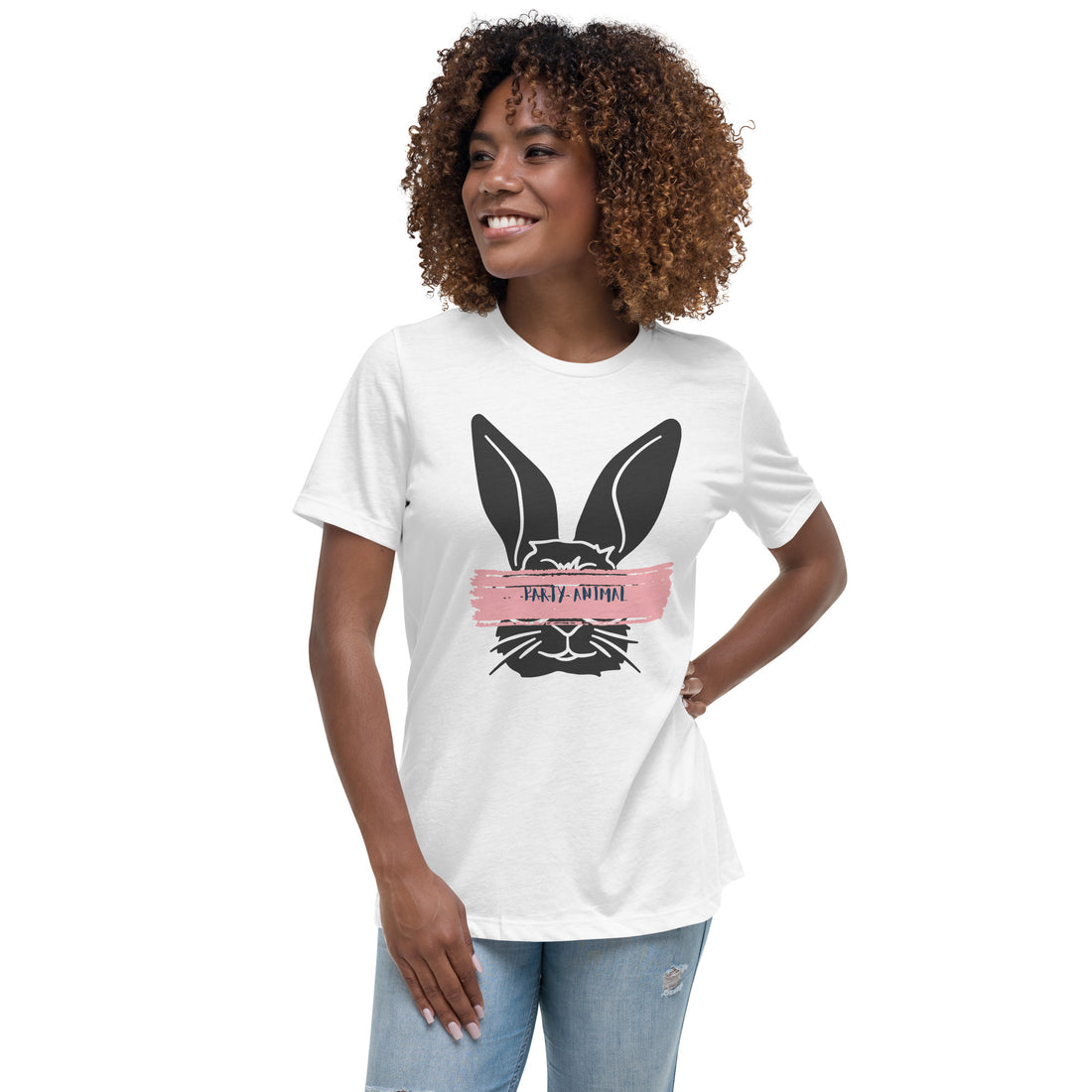 Camiseta Relajada Conejo