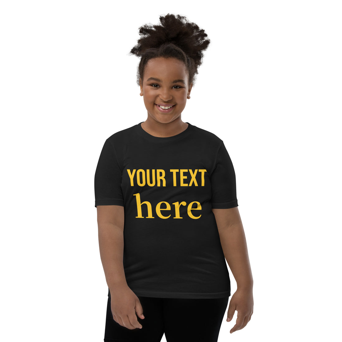 Youth Short Sleeve T-Shirt Any Text