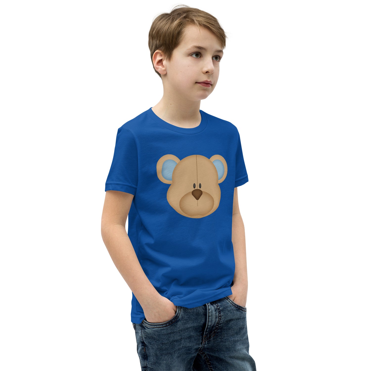 Camiseta de manga corta para niños y jóvenes