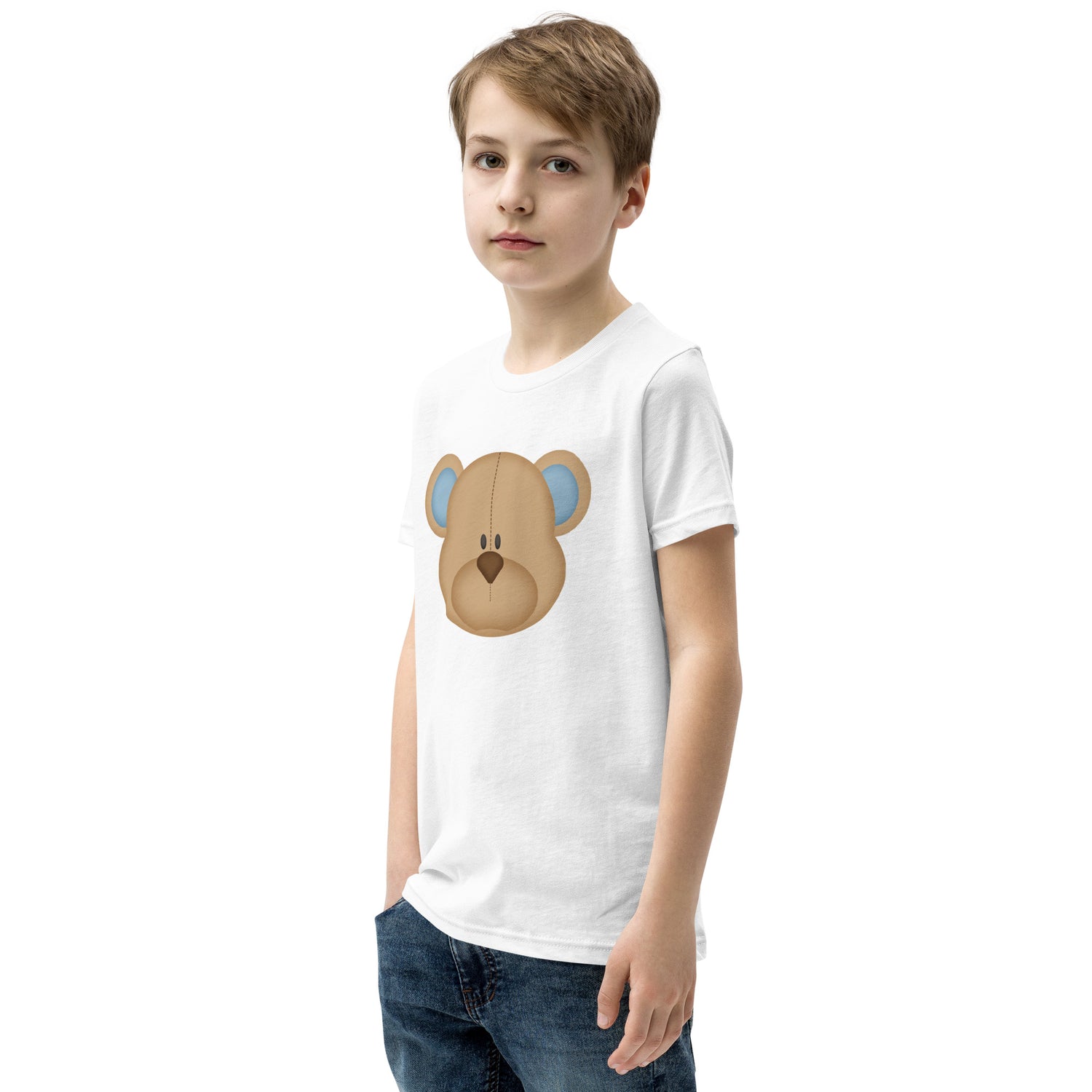 Camiseta de manga corta para niños y jóvenes